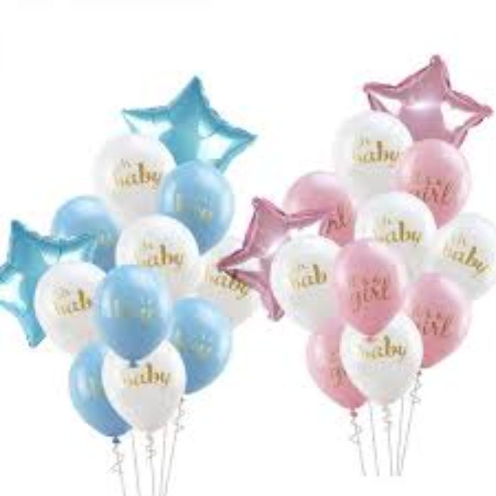 🎈🎈 (36pcs) MIX & MATCH It's a Boy OR It's a Girl 🎈🎈Balloons set!!!!!